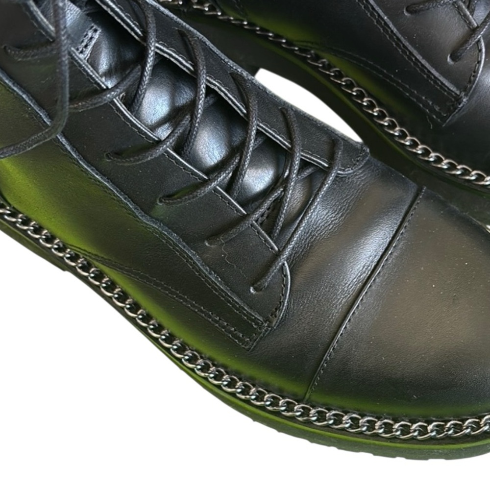 Sam Edelman Black Combat Boots - Picture 9 of 11